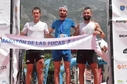 Pablo Bautista, ganador de la maratón de Las Tucas.