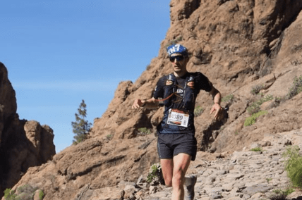 La caída que obligó a Iván Moreno a retirarse en maraton de las tucas